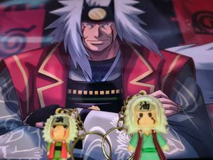 Jiraiya Keychain Set