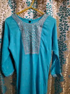 Elegant Blue Kurta
