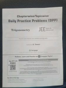 Cengage DPPs for Maths (Jee Mains and Advance)