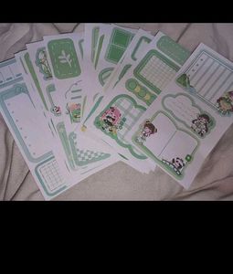 Kawaii Stationery Set - Planner, Pen, &amp; Washi Tape