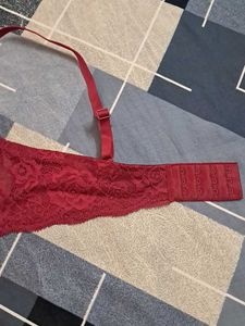 pretty  bra panty  set in imported  fabric