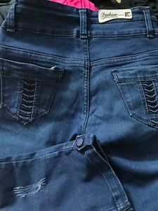 Denim Capri