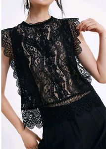 Lace Detail Top