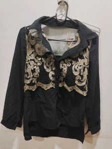 One Tym Used Embroidery Shirt
