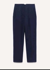 Zara high waisted pleated pants