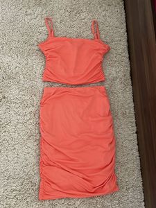 Women Peach Coloured Co-ords Sets
