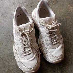 Zara White Sneakers