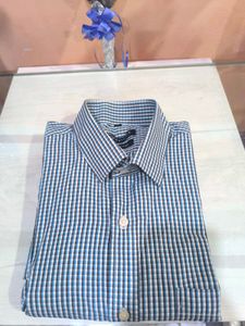 Blue,Maroon,White,Black Chequed Shirt From Westsid