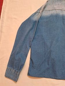 Denim Long Sleeve Shirt