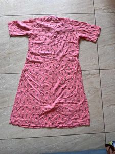 Printed Pink Kurti