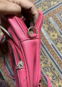 Cute Pink Bunny Backpack