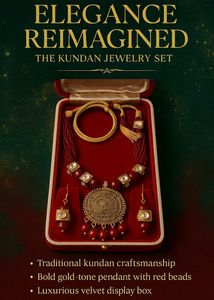 Trending Kundan Jewellery Set❣️