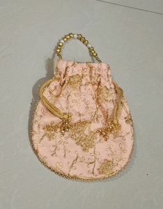 Embroidered Potli Bag
