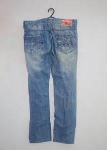 Embroidered Denim Jeans