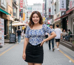 Floral Crop Top( 32 to 34 bust)