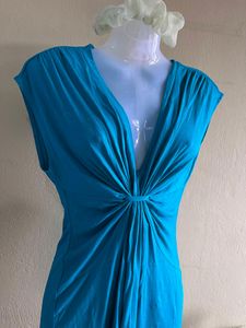 Blue Vintage Knot Top🎀