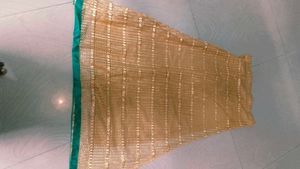 Gold Ethnic Skirt