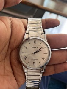 Timex Silver Watch TW00ZR347