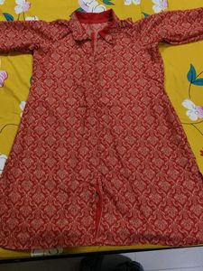Red Cord Set Kurti