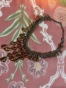 Beaded Dangle Necklace