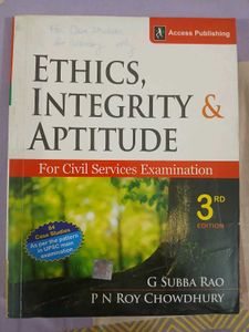 Ethics Integrity And Aptitude