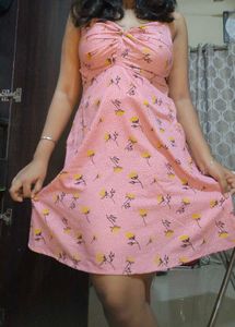 Floral Pink Dress