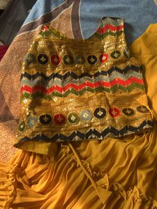 Sharara Blouse Set Like New