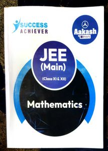 Aakash JEE Main Success Achiever Books