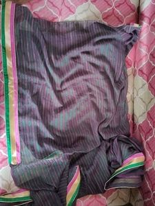 Purple Fancy Saree