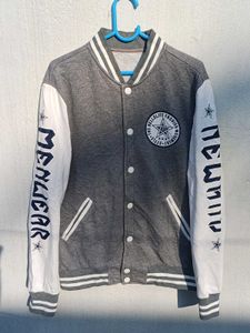 📍Grey Varsity Jacket!!(B- 20 l-25)