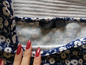 Shein Floral Print Crop Top