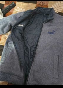 Puma Blue Jacket good for winter no coin used some