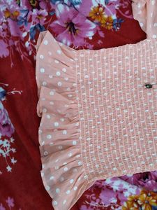 Cute Polka Dot Top