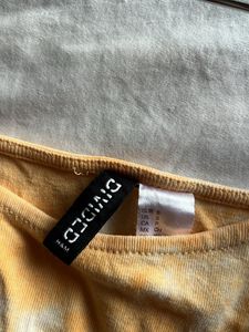 H&amp;M Orange Playsuit