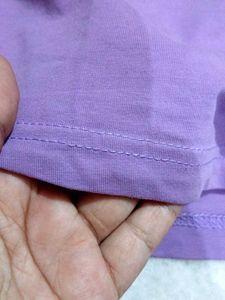 H&amp;M Purple Graphic T-Shirt