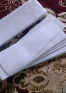 Wax Strips Plain