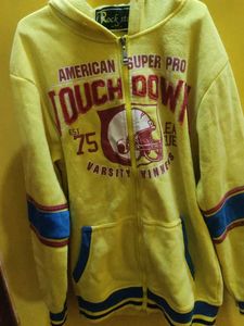 A Yellowish Winter Hoodie