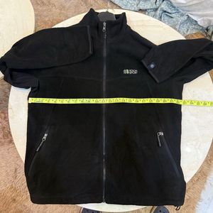 Black Fleece Full-Zip Jacket