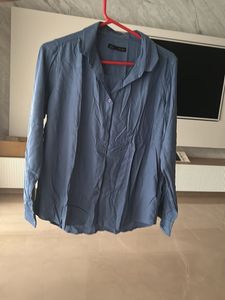Blue Button-Down Shirt