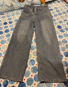 Wide Leg Denim blue Jeans