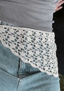 ᯓᡣ𐭩𐙚Crochet lace Bandanaᯓᡣ𐭩𐙚
