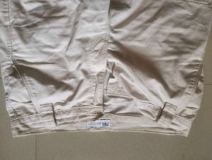 ZARA CREAM CARGOS
