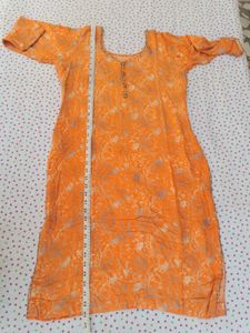 peech warm  Kurta Set