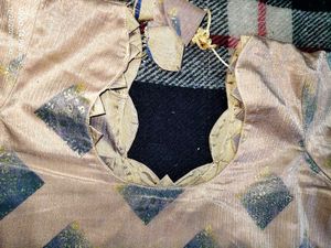 Beautiful designer samosa neck design kurta plazo