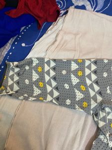 Collard V Neck 3 Qtr Slv Kurti