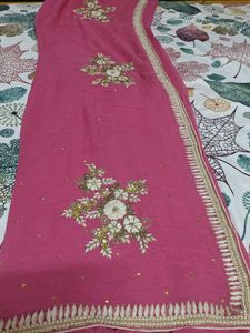 beautiful pink saree