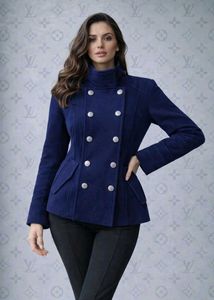 🇳🇿💫🎀Elegant Navy Peacoat