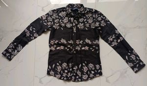 Floral Print Casual Shirt