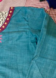 Cotton Embroidery Kurti