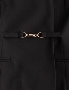 H&amp;m Black Blazer Dress